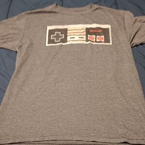 Nintendo Entertainment System Charcoal Tee